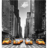 Портреты картины репродукции на заказ - Такси в Нью-Йорке - Фотообои Современный город|Манхэттен