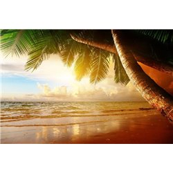 Закат на море - Фотообои Море|пляж - Модульная картины, Репродукции, Декоративные панно, Декор стен