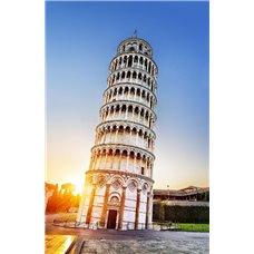 Картина на холсте по фото Модульные картины Печать портретов на холсте Знаменитая башня - Фотообои архитектура|Италия
