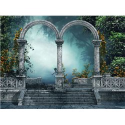 Старая арка - Фотообои терраса - Модульная картины, Репродукции, Декоративные панно, Декор стен
