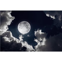 Ночное небо - Фотообои Небо - Модульная картины, Репродукции, Декоративные панно, Декор стен