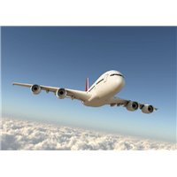Самолет над облаками - Фотообои Техника и транспорт|самолёты