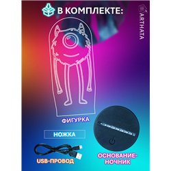 Детский ночник фигурка корпорация монстров