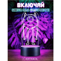 Детский ночник фигурка корпорация монстров