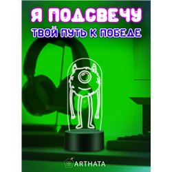 Детский ночник фигурка корпорация монстров