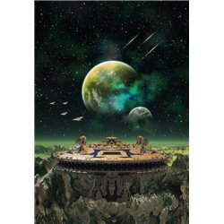 Инопланетная станция - Фэнтези - Модульная картины, Репродукции, Декоративные панно, Декор стен