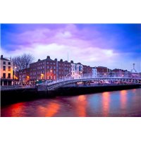 Набережная Дублина - Фотообои Современный город
