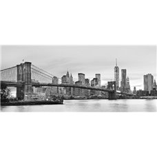 Картина на холсте по фото Модульные картины Печать портретов на холсте Черно-белый Нью-Йорк - Черно-белые фотообои