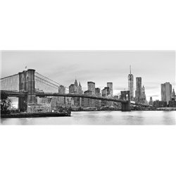 Черно-белый Нью-Йорк - Черно-белые фотообои - Модульная картины, Репродукции, Декоративные панно, Декор стен