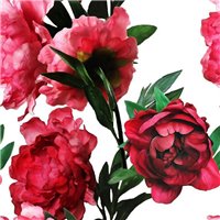 Алый букет - Фотообои цветы|пионы