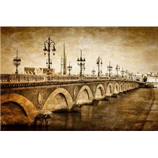 Картина на холсте по фото Модульные картины Печать портретов на холсте Каменный мост - Фотообои Старый город