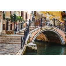 Картина на холсте по фото Модульные картины Печать портретов на холсте Старинная Венеция - Фотообои Старый город|Италия