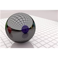 Нано-шар - 3D фотообои|3D фигуры