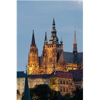Портреты картины репродукции на заказ - Собор в Праге - Фотообои Старый город|Прага