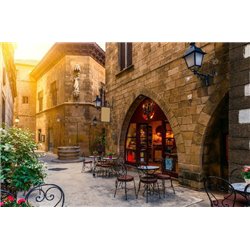 Готический квартал в Барселоне - Фотообои Старый город|Испания - Модульная картины, Репродукции, Декоративные панно, Декор стен