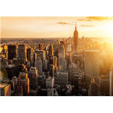 Картина на холсте по фото Модульные картины Печать портретов на холсте Нью-йорк панорама - Фотообои Современный город|Нью-Йорк