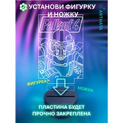 Беспроводной детский светильник ночник game over