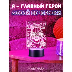 Беспроводной детский светильник ночник game over