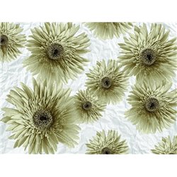 Бумажные хризантемы - Фотообои цветы - Модульная картины, Репродукции, Декоративные панно, Декор стен