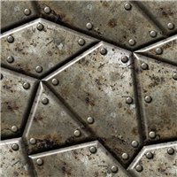 Листы с заклепками - Фотообои лофт
