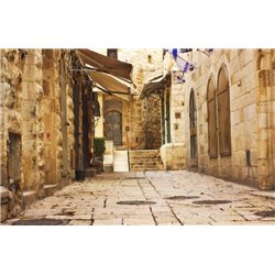 Аллея Иерусалима - Фотообои Старый город - Модульная картины, Репродукции, Декоративные панно, Декор стен