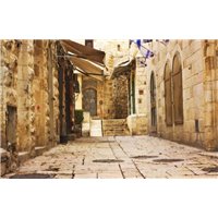 Портреты картины репродукции на заказ - Аллея Иерусалима - Фотообои Старый город