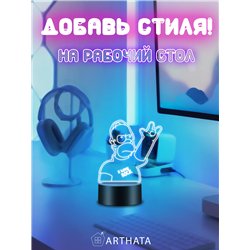 Ночник на батарейках детский Гомер Симпсон