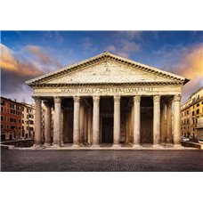 Картина на холсте по фото Модульные картины Печать портретов на холсте Пантеон - Фотообои Старый город|Рим