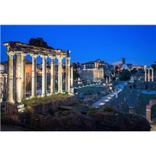 Картина на холсте по фото Модульные картины Печать портретов на холсте Рим, Италия - Фотообои Старый город|Рим