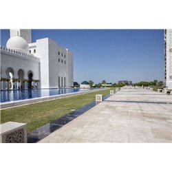 Дворец в ОАЭ - Фотообои архитектура|Восток - Модульная картины, Репродукции, Декоративные панно, Декор стен