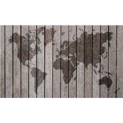 Стена с картой - Фотообои карта мира - Модульная картины, Репродукции, Декоративные панно, Декор стен