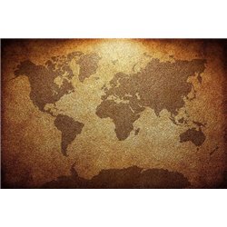 Карта на текстуре - Фотообои карта мира - Модульная картины, Репродукции, Декоративные панно, Декор стен