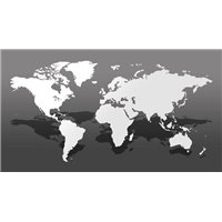Портреты картины репродукции на заказ - 3д карта - Фотообои карта мира