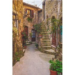 Старинный дом - Фотообои Старый город|Италия - Модульная картины, Репродукции, Декоративные панно, Декор стен