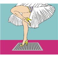Ноги Мерлин Монро - Фотообои поп-арт|Мерлин Монро