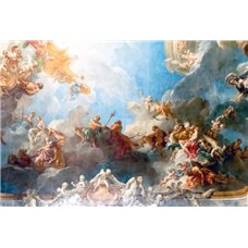Картина на холсте по фото Модульные картины Печать портретов на холсте Фреска из Версаля - Фотообои Фрески|ангелы