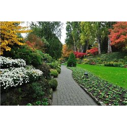 Цветущий парк - Фотообои Японские и просто сады - Модульная картины, Репродукции, Декоративные панно, Декор стен