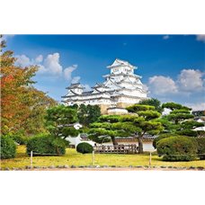 Картина на холсте по фото Модульные картины Печать портретов на холсте Замок Химэдзи сад Азия - Фотообои Японские и просто сады