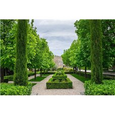 Картина на холсте по фото Модульные картины Печать портретов на холсте Дворцовый сад - Фотообои Японские и просто сады