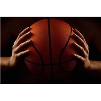 Портреты картины репродукции на заказ - Баскетбольный мяч - Фотообои спорт