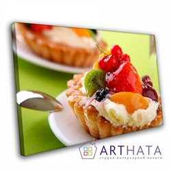 Картина в кафе