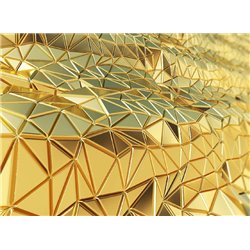 Золото - 3D фотообои - Модульная картины, Репродукции, Декоративные панно, Декор стен