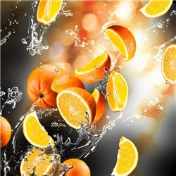 Сочные апельсины - 3D фотообои - Модульная картины, Репродукции, Декоративные панно, Декор стен