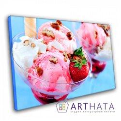Картина в кафе
