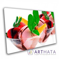 Картина в кафе