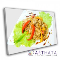 Картина в кафе