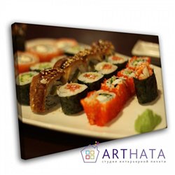 Картина в кафе