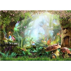 Сказочный лес - Фотообои детские - Модульная картины, Репродукции, Декоративные панно, Декор стен