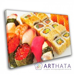 Картина в кафе