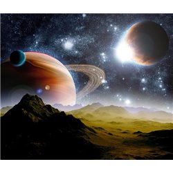 Планеты - Фотообои Космос - Модульная картины, Репродукции, Декоративные панно, Декор стен